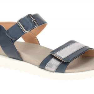 Legero Sandale MOVE Damen blau indacox (blau) flexibel Keilabsatz