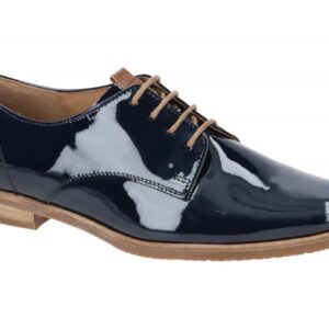 Gabor 02.065.96 Damen Halbschuhe FLORENZ in nightblue/peanut Echtleder mit Gu...