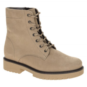 Gabor 72.735 - Damen Stiefeletten in Braun Muskat mit Schn?rung und Rei?versc...