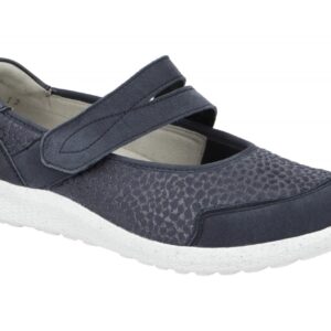 Waldl?ufer 634K31 K-IRA Damenschuhe Ballerina Marine OrthoTritt EVA Sohle