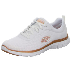 Skechers Flex Appeal 4.0 - BRILLIANT VIEW Damen Sneaker Turnschuhe 149303 Weiß