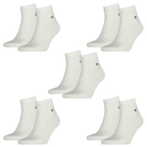 10 Paar TOMMY HILFIGER Quarter Socken Gr. 39 - 46 Herren Business Sneaker Socken