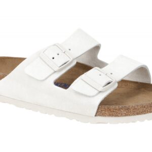 Birkenstock 1024554 BS Arizona_BS Herren Pantolette Wei? - antique white Anat...