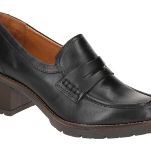 Pikolinos W7H-3873 Black LLANES Damen Slipper Schwarz Echtleder 4cm Absatz