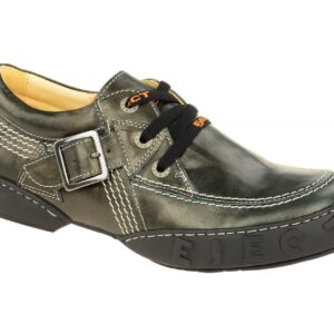 Eject Herrenschuhe 16610.001 EDEN Schwarz Gr?n Echtleder Gummisohle