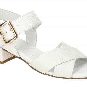H?gl 2623 1200 Damen Sandalette wei? Riemchen Sandalen CAMILA in Echtleder
