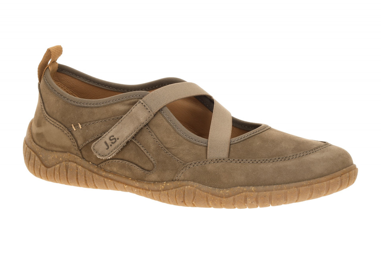 Josef Seibel Damen Ballerina Wynona 10 Taupe-Braun Nubuck Barfu?-Design Gummi... 1 Josef Seibel Damen Ballerina Wynona 10 Taupe-Braun Nubuck Barfu?-Design Gummi...