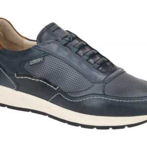 Pikolinos M2B-6284C1 GETAFE Herren Slipper blau Echtleder bequem