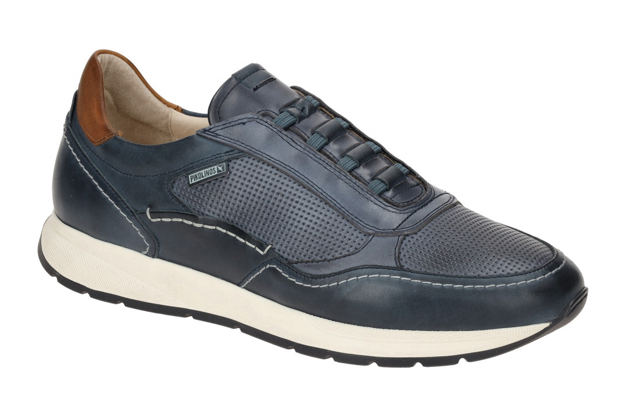 Pikolinos M2B-6284C1 GETAFE Herren Slipper blau Echtleder bequem 1 Pikolinos M2B-6284C1 GETAFE Herren Slipper blau Echtleder bequem