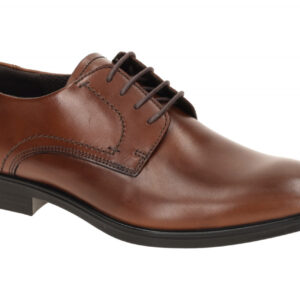 Ecco 62163401014 Melbourne-Derby Herrenschuhe mink braun Echtleder Schn?rung ...