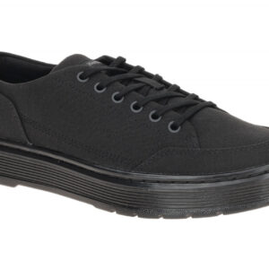 Dr. Martens 40661001 BROOKLINE 6EYE Halbschuhe Schwarz Canvas SoftWair Comfort