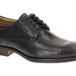 Geox U2257V Federico Herren Businessschuhe Schwarz Glattleder atmungsaktiv