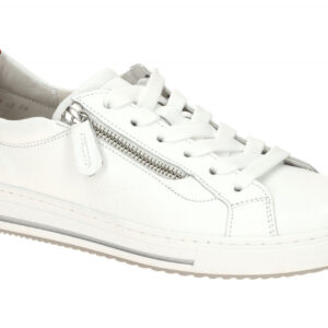 Gabor 86.518 Damenschuhe Sneaker Wei? Multicolor Echtleder bequem mit herausn...