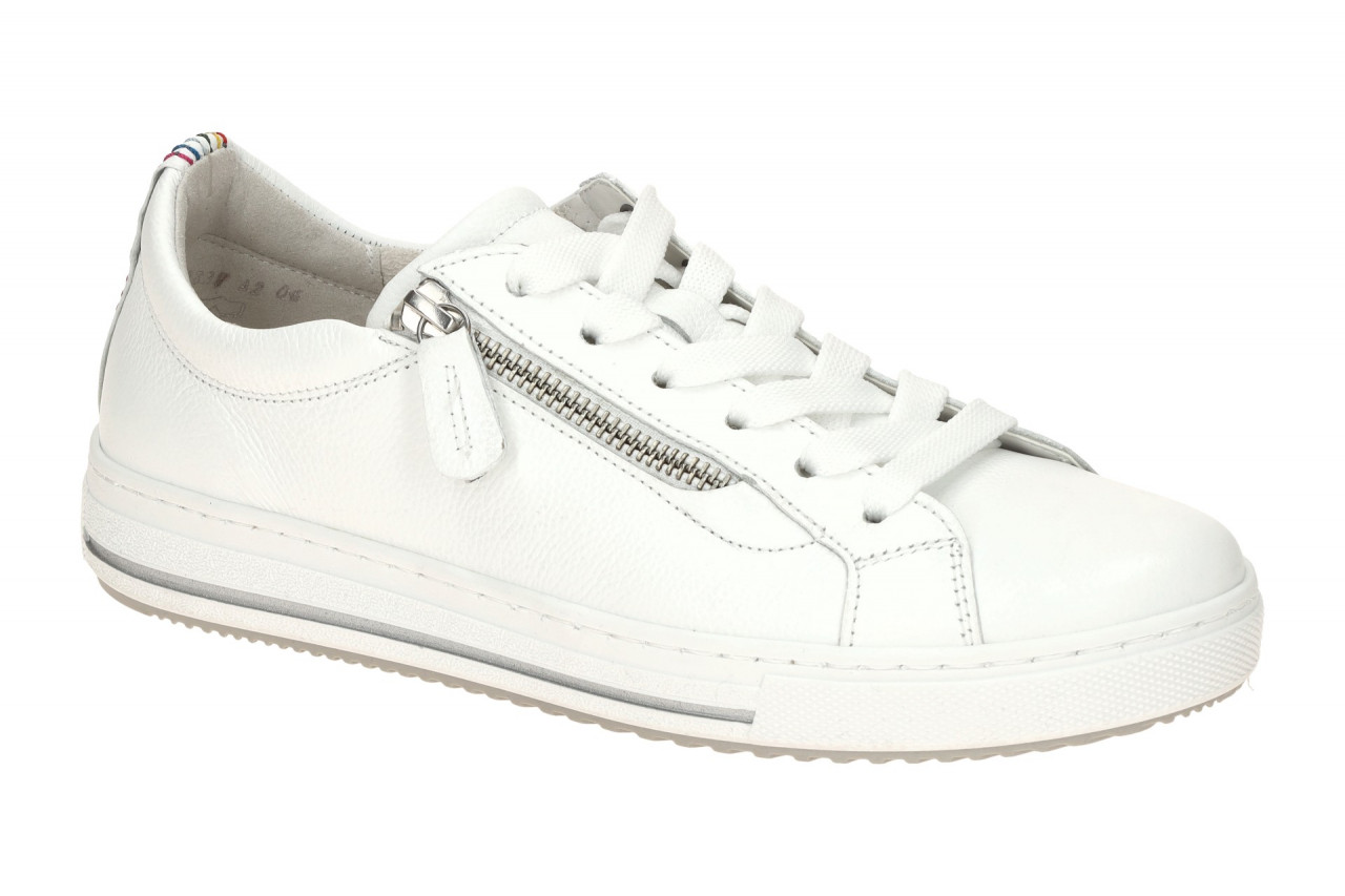 Gabor 86.518 Damenschuhe Sneaker Wei? Multicolor Echtleder bequem mit herausn... 1 Gabor 86.518 Damenschuhe Sneaker Wei? Multicolor Echtleder bequem mit herausn...