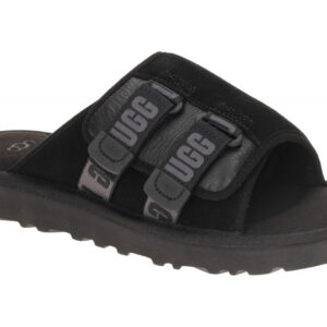 UGG 1142730 BLK Herren Pantoletten schwarz sportlich flexibel Klettverschluss