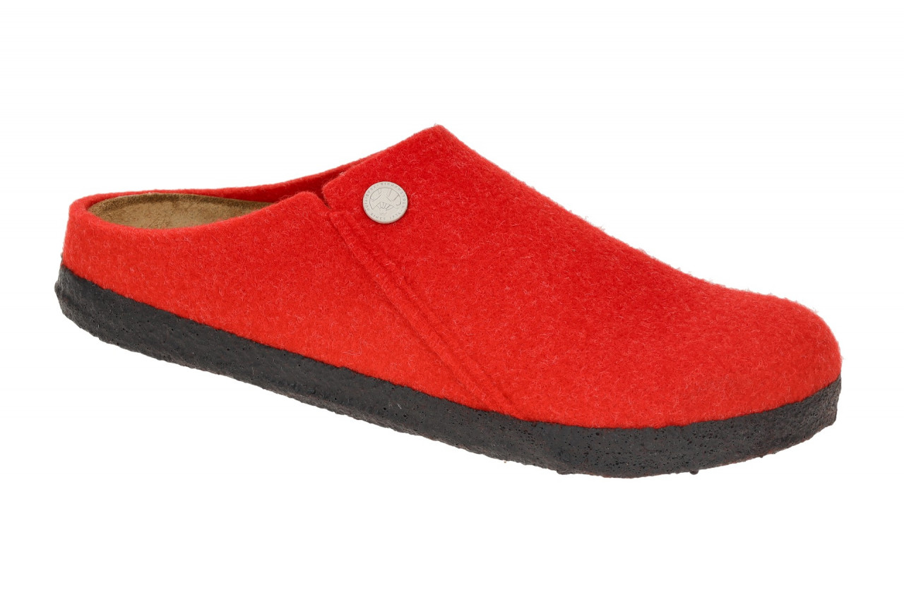 Birkenstock 1025014 ZERMATT RIVET SPLIT Clogs - Active Red Textil-Filz Haussc... 1 Birkenstock 1025014 ZERMATT RIVET SPLIT Clogs - Active Red Textil-Filz Haussc...