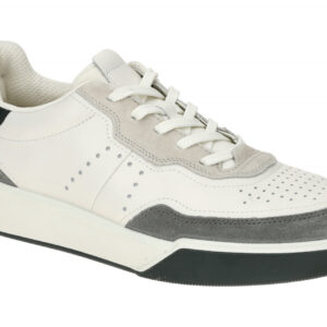 Ecco 539814 Street Court Herren Sneakers Wei? Moon/White/Gravel/Sea - atmungs...