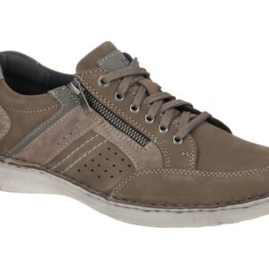 Josef Seibel Herrenschuhe 43687 Anvers 87 braun vulcano-kombi bequeme Schn?r ...