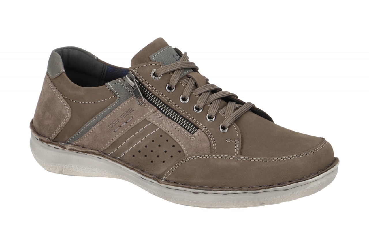 Josef Seibel Herrenschuhe 43687 Anvers 87 braun vulcano-kombi bequeme Schn?r ... 1 Josef Seibel Herrenschuhe 43687 Anvers 87 braun vulcano-kombi bequeme Schn?r ...