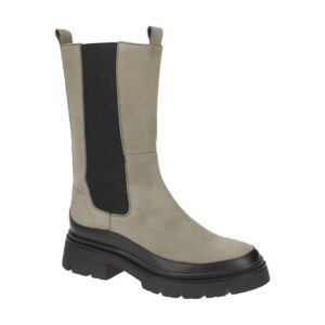 Gabor 91.834.11 Damen Combat Boots oliv/schwarz, Weite F, aus hochwertigem Nu...