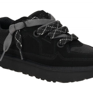 UGG 1168890 BLK LO LOWMEL Damenschuhe Sneaker schwarz Velourleder Mesh PU