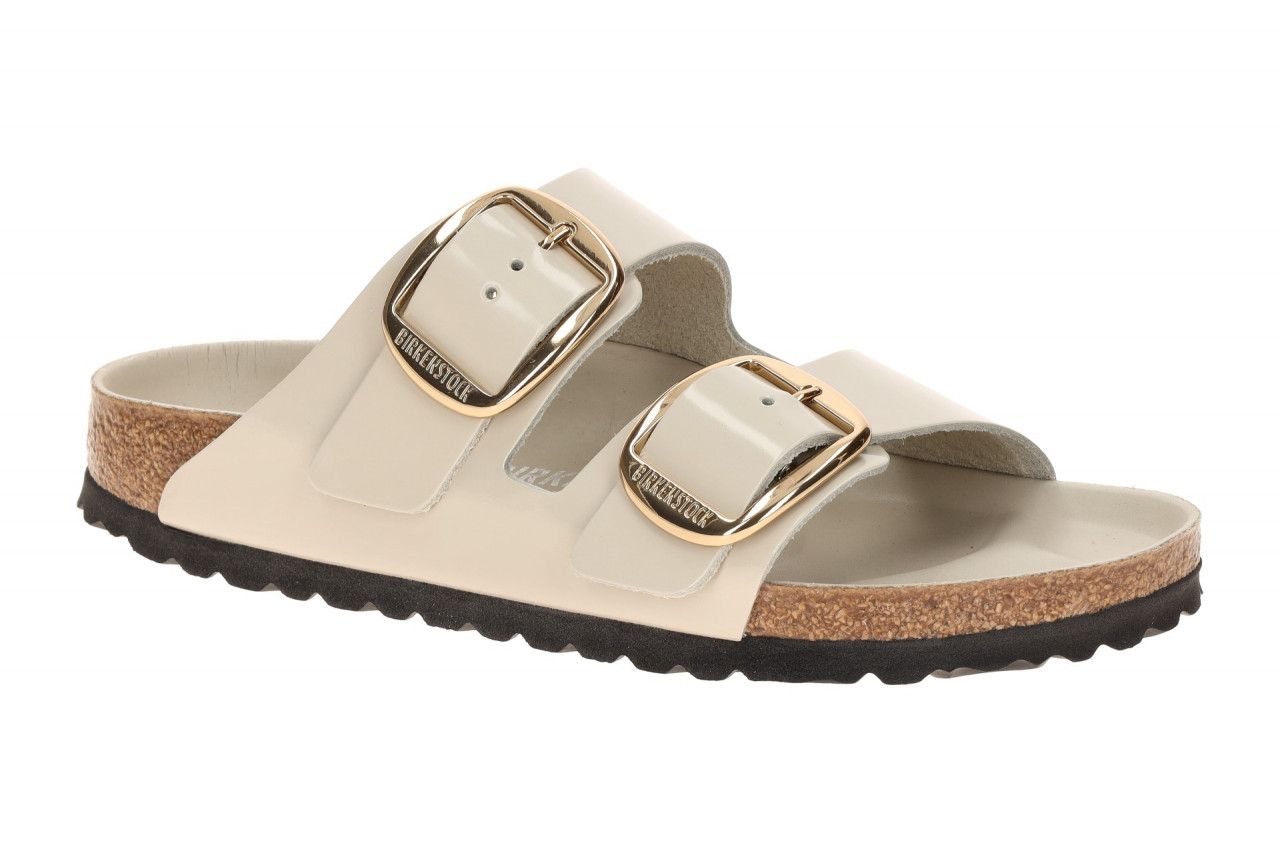 Birkenstock ARIZONA BIG BUCKLE Damen Pantoletten 1031873 Grau High-Shine Oyst... 1 Birkenstock ARIZONA BIG BUCKLE Damen Pantoletten 1031873 Grau High-Shine Oyst...