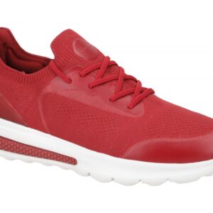 Geox U35BAA 0006K C7004 Herrenschuhe rot dk red sportliche Slipper Memory Foam