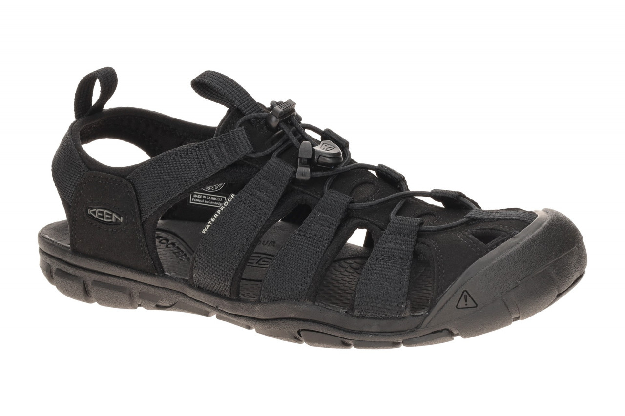 Keen Herren Sandale 1026311 Clearwater CNX Schwarz Triple Black - Anti-Odor T... 1 Keen Herren Sandale 1026311 Clearwater CNX Schwarz Triple Black - Anti-Odor T...