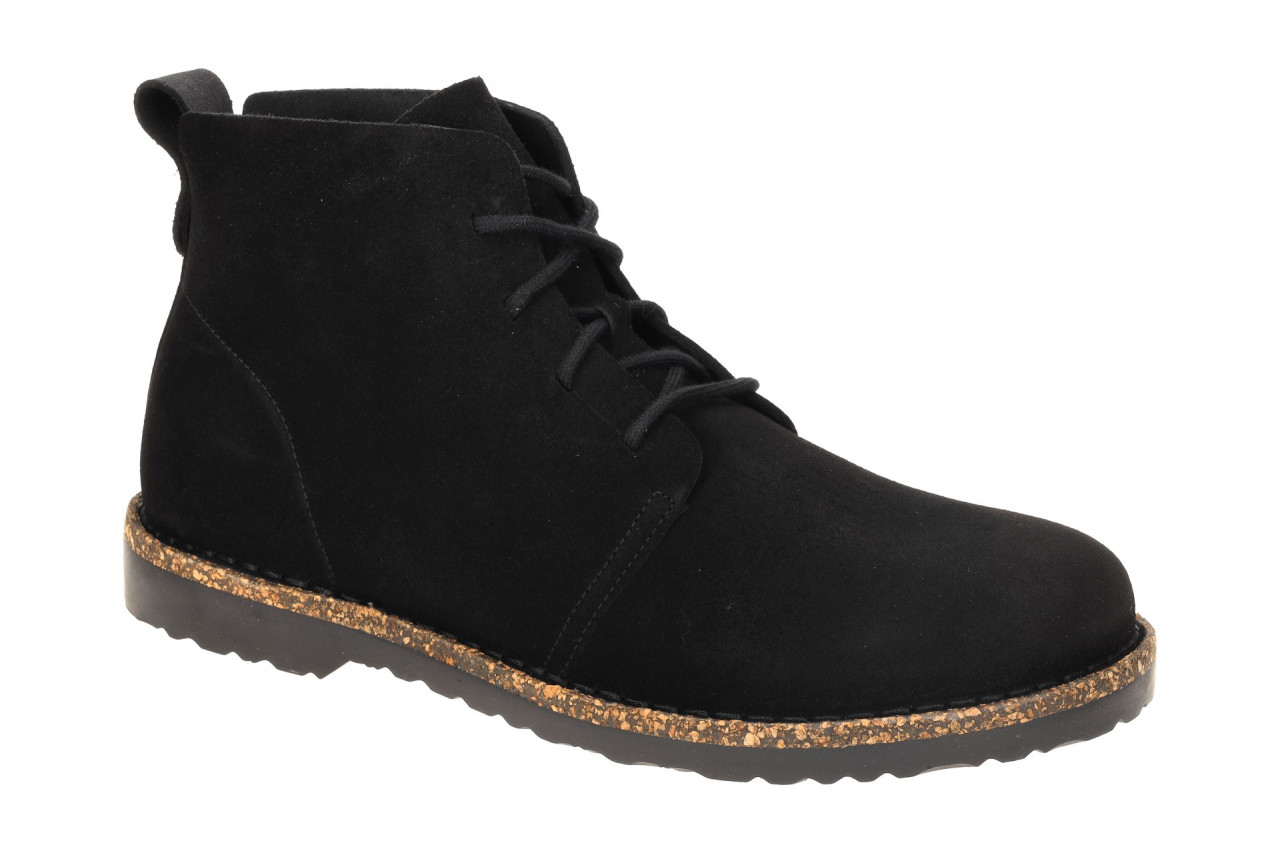Birkenstock Damen Stiefeletten 1028115 UPPSALA MID Schwarz Velourleder bequem 1 Birkenstock Damen Stiefeletten 1028115 UPPSALA MID Schwarz Velourleder bequem