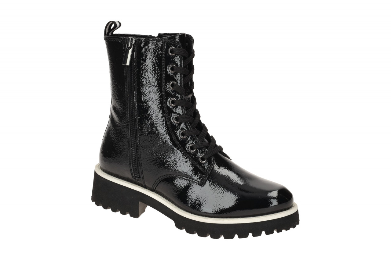 Josef Seibel Damen Stiefeletten 40708 MI65 - schwarz Lack Leder - bequeme Pas... 1 Josef Seibel Damen Stiefeletten 40708 MI65 - schwarz Lack Leder - bequeme Pas...