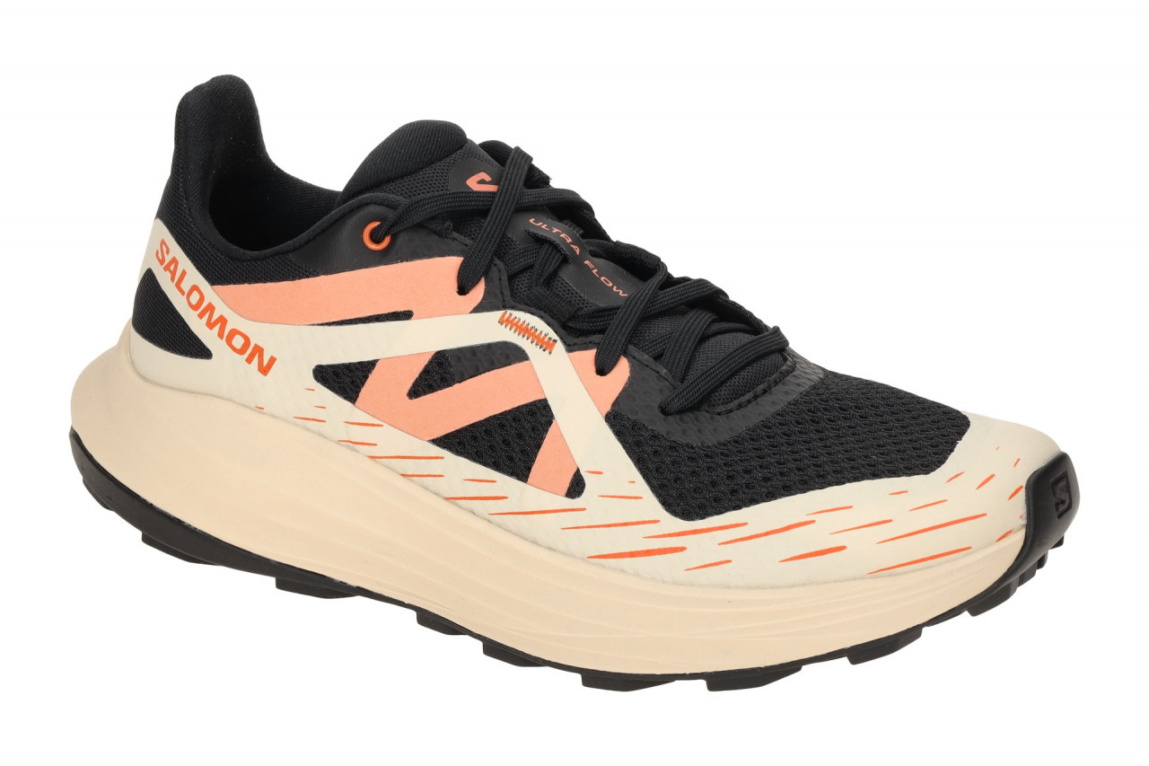 Salomon 478084 Ultra Flow Women Beige Black Sportschuhe, Ultraleicht, atmungs... 1 Salomon 478084 Ultra Flow Women Beige Black Sportschuhe, Ultraleicht, atmungs...