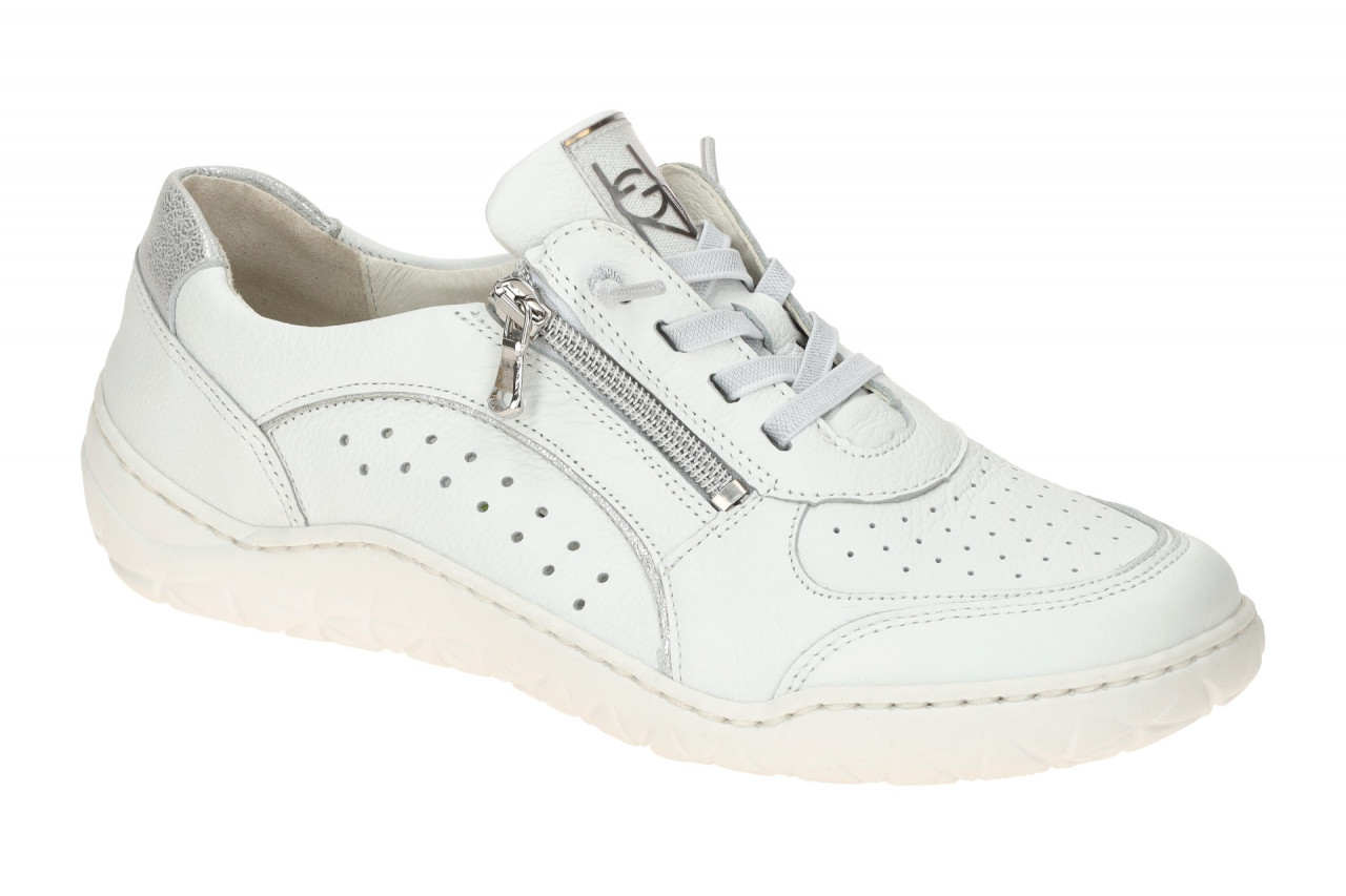 Waldl?ufer Damen Halbschuhe wei?/silber K-MILENA 612005 bequem flexibel normal 1 Waldl?ufer Damen Halbschuhe wei?/silber K-MILENA 612005 bequem flexibel normal