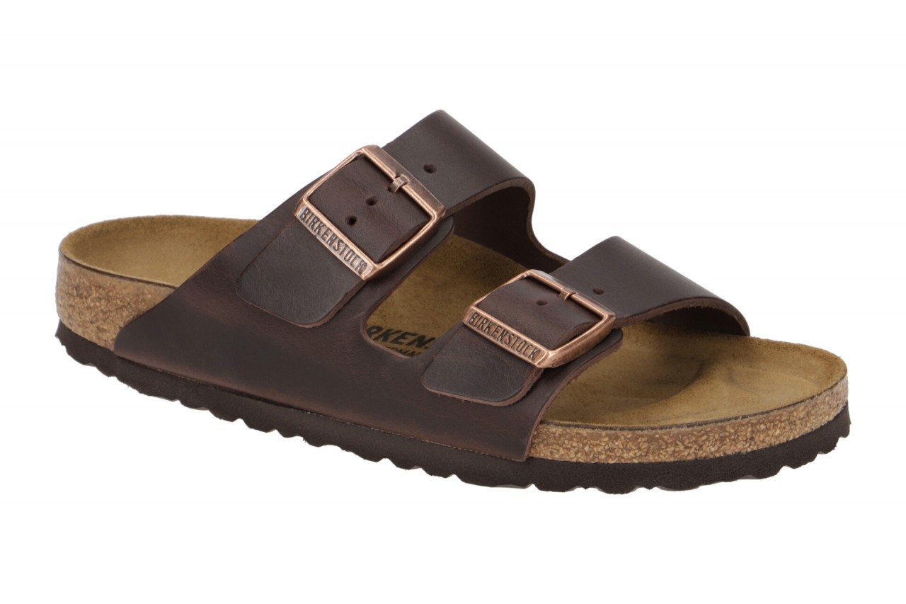 Birkenstock 52531 Arizona BS Damen Pantoletten Braun Habana Echtleder anatomi... 1 Birkenstock 52531 Arizona BS Damen Pantoletten Braun Habana Echtleder anatomi...