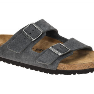 Birkenstock Herren Pantolette 1031632 Arizona BS Grau Charcoal Anatomisch gef...