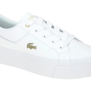 Lacoste CFA0005 Plateau Sneaker Damen wei?/gold Online Shop