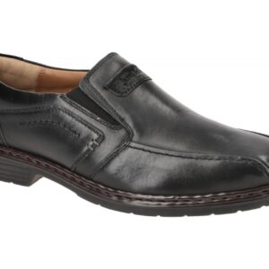 Josef Seibel Herren Slipper 42803 860 100 ALASTAIR 03 Schwarz Echtleder beque...