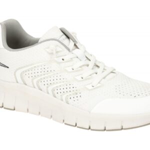 Tamaris 1-23765-42 100 Damen Sneaker wei? atmungsaktiv Mesh Fu?bett