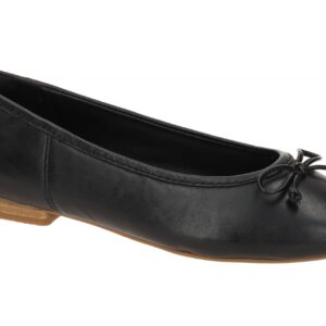 Clarks 26176629 4 FAWNA LILY Damen Ballerinas Schwarz - Black Blockabsatz