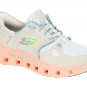 Skechers 150420 MULT Beige Multi Slipper Damen Sport-Sneaker