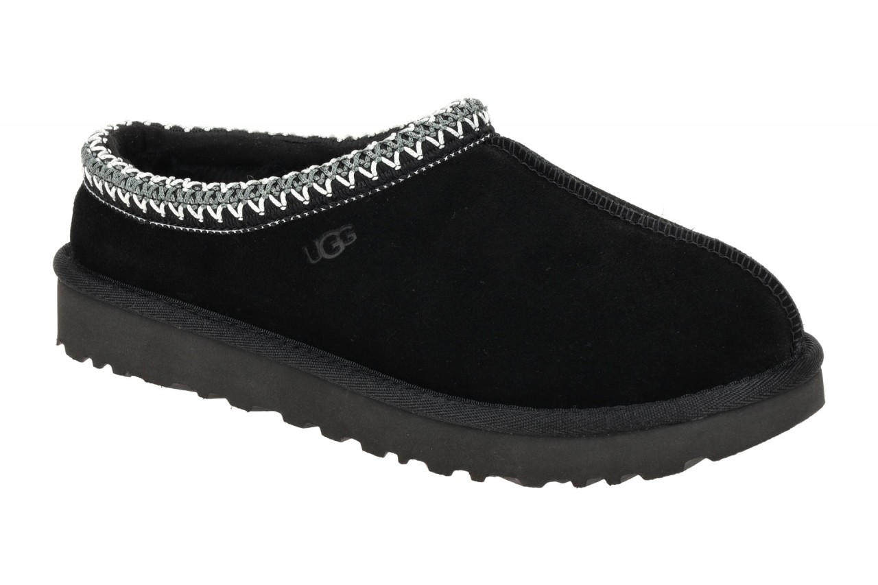 UGG 5955 BLK TASMAN Damen Slipper Schwarz Echtleder Warmfutter Leicht PU-Sohle 1 UGG 5955 BLK TASMAN Damen Slipper Schwarz Echtleder Warmfutter Leicht PU-Sohle
