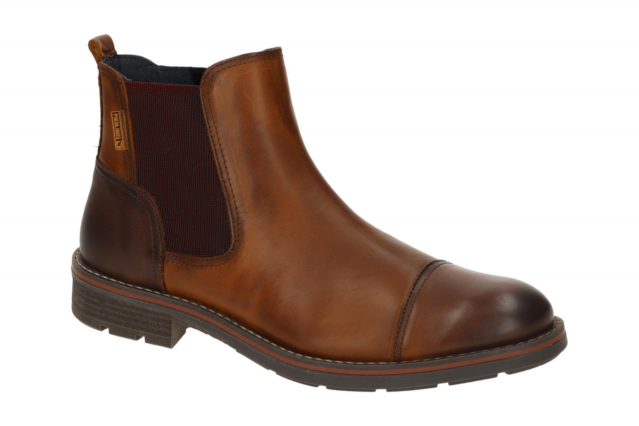 Pikolinos M2M-8022C1 cuero Herrenstiefelette YORK braun mit Rei?verschluss 1 Pikolinos M2M-8022C1 cuero Herrenstiefelette YORK braun mit Rei?verschluss