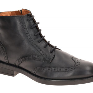 Pikolinos W3C-8856 Black Damen Stiefeletten PUERTOLLANO Budapester Blockabsatz