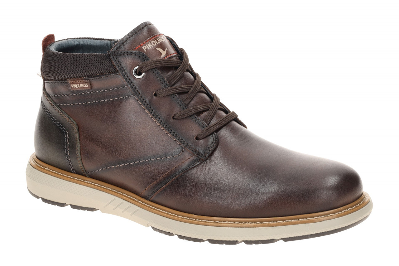 Pikolinos Herrenstiefelette M8D-8050C1 olmo BILBAO - dunkelbraun, Textil/Echt... 1 Pikolinos Herrenstiefelette M8D-8050C1 olmo BILBAO - dunkelbraun, Textil/Echt...