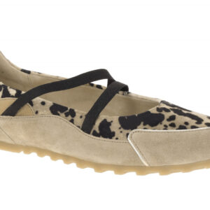 Paul Green 1191-049 Mary Jane Ballerina Beige Almond/ Sand Echtleder - Velour...