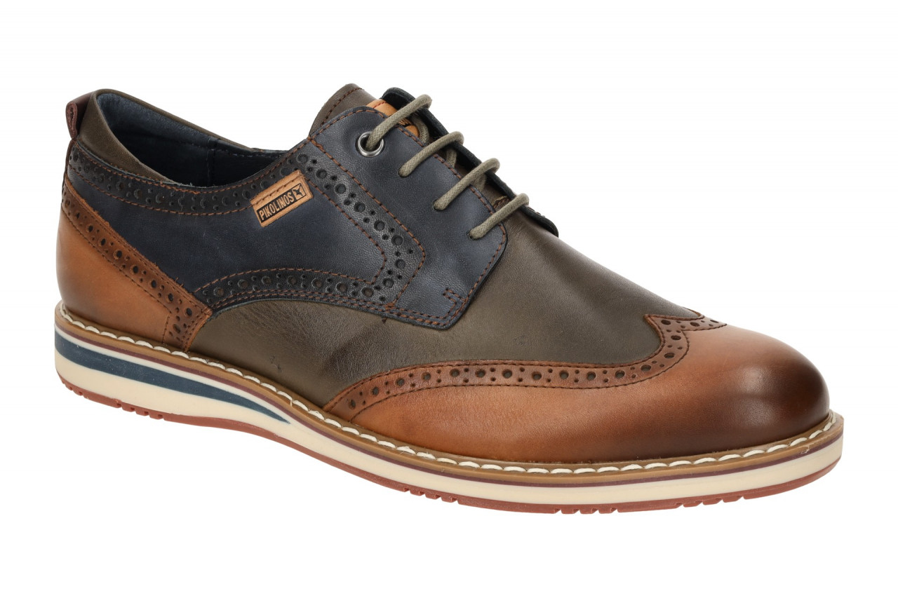 Pikolinos M1T-4191C1 Avila Herrenschuhe braun brandy elegante Halbschuhe 1 Pikolinos M1T-4191C1 Avila Herrenschuhe braun brandy elegante Halbschuhe