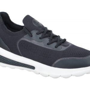 Geox D35THA 06K7Z C4002 Damen Slipper navy - Memory Foam, atmungsaktiv