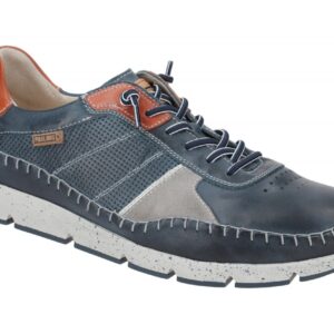 Pikolinos M4U-6113C1 sportliche Halbschuhe dunkelblau Echtleder bequem Memory...