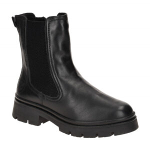 S. Oliver 5-26452-43 001 Damen Winterstiefeletten Schwarz Boots Chelsea Stil