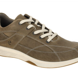 Ecco 870114 EXCEED Herrenschuhe grau-braun, bequeme Schn?r Halbschuhe