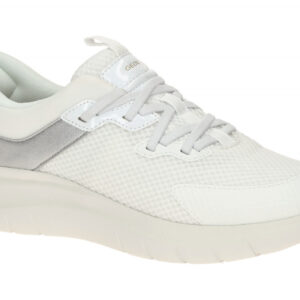 Geox D670JB PLUMMERY PLUS - donna Damenschuhe wei?/silber FASTin System